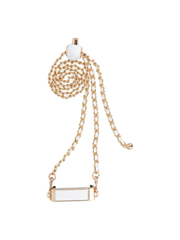 Łańcuch / Smycz z uchwytem GLAMOUR wszystkie modele max 80mm szer. BIAŁY