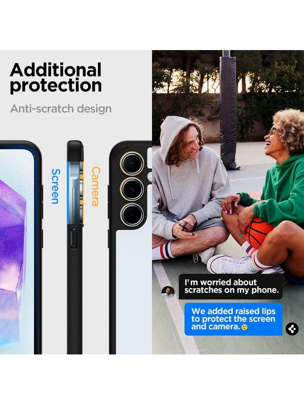 SPIGEN futerał ULTRA HYBRID do SAMSUNG A55 5G matte black