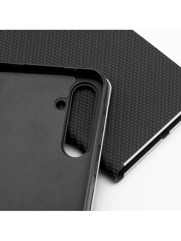 Kabura LUNA Book Carbon do SAMSUNG S10 Plus czarny
