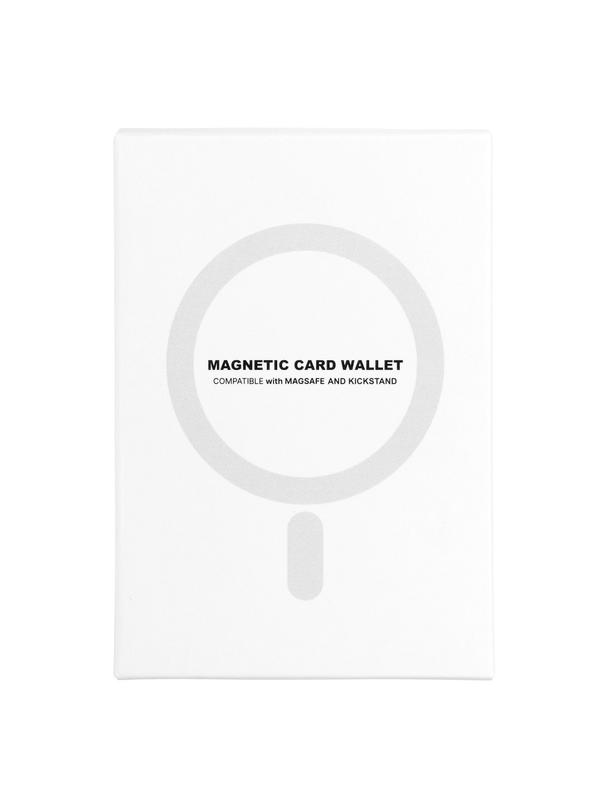 Portfel magnetyczny na karty kompatybilny z MagSafe czarny