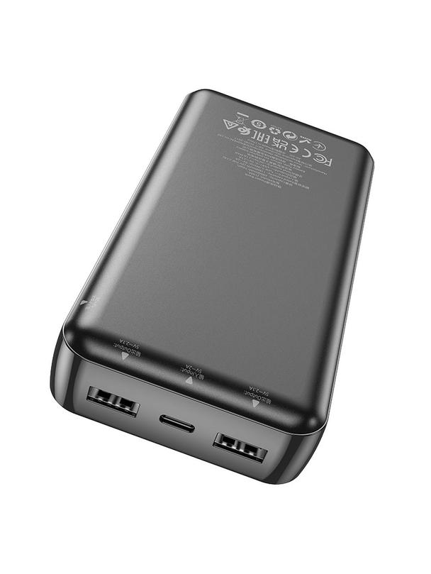 Powerbank Hoco 20000 mAh 2,1A J100A czarny