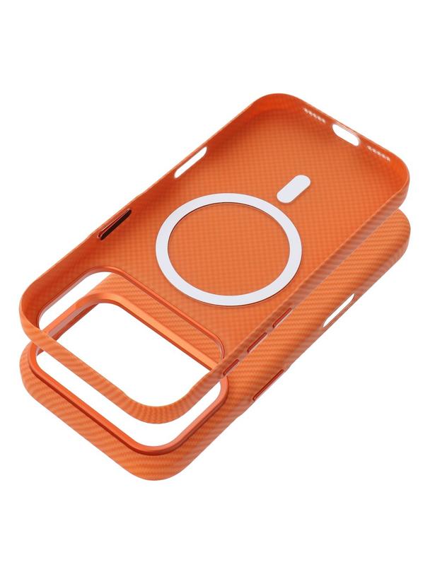 Futerał do iPhone 17 Kevlar zgodny z MagSafe pomarańczowy