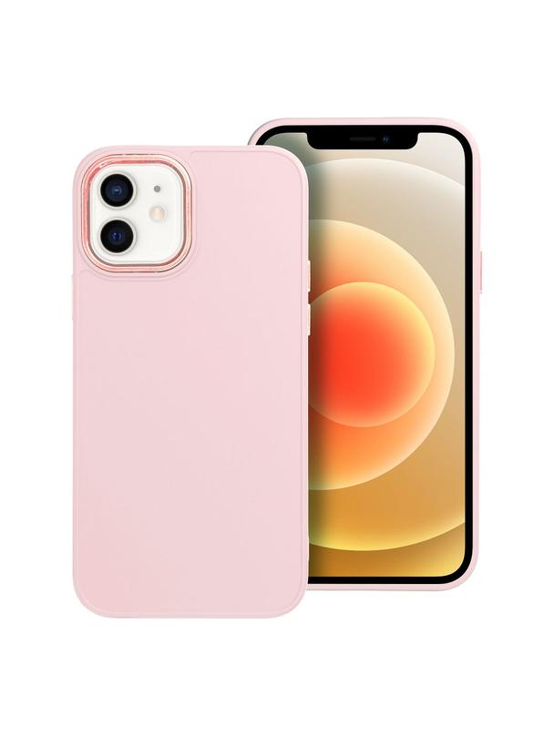 Futerał FRAME do IPHONE 12 / 12 Pro pudrowy róż