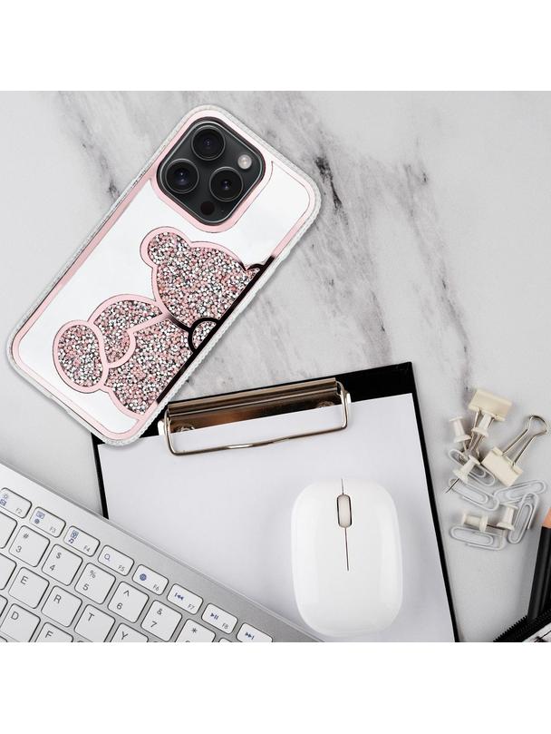 Futerał TEDDY BEAR do IPHONE 17 różowy