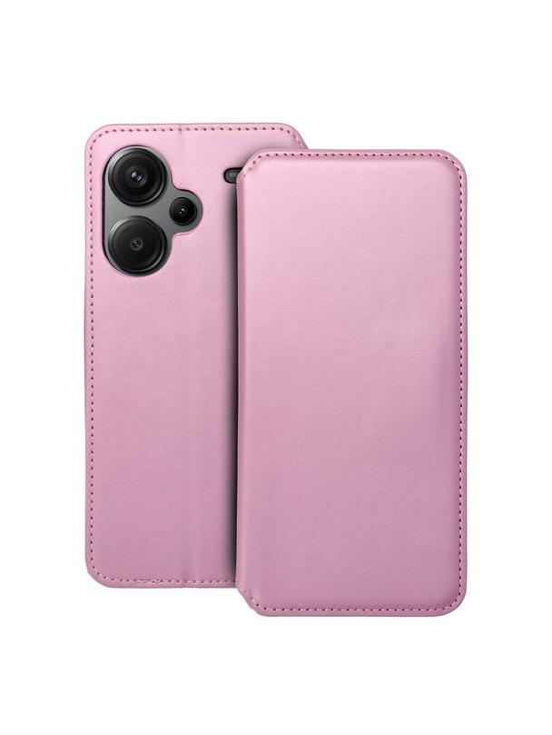 Kabura do XIAOMI Redmi Note 13 Pro Plus 5G Dual Pocket Book jasny różowy