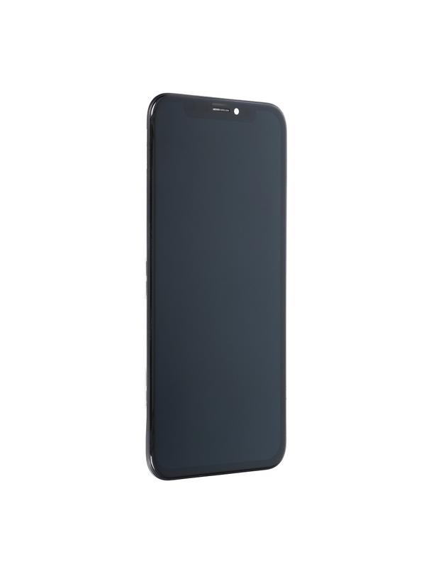 Wyświetlacz do iPhone X  z ekranem dotykowym czarnym hard OLED HQ