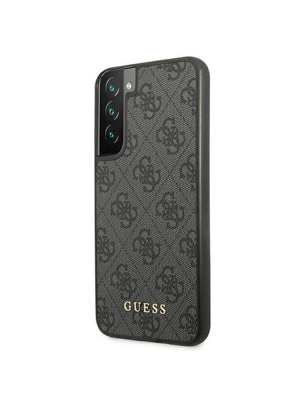 GUESS futerał do SAMSUNG S22 GUHCS22SG4GFGR (4G Metal Gold Logo) szary