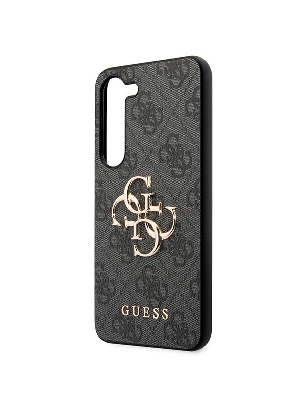 GUESS futerał do SAMSUNG S24 Plus GUHCS24M4GMGGR (Leather 4G Metal Logo) czarny