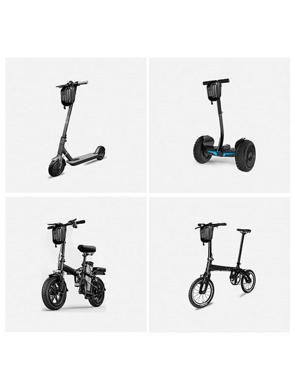 WILDMAN sakwa na kierownicę do hulajnogi wodoodporna 2,5L TS9 czarna