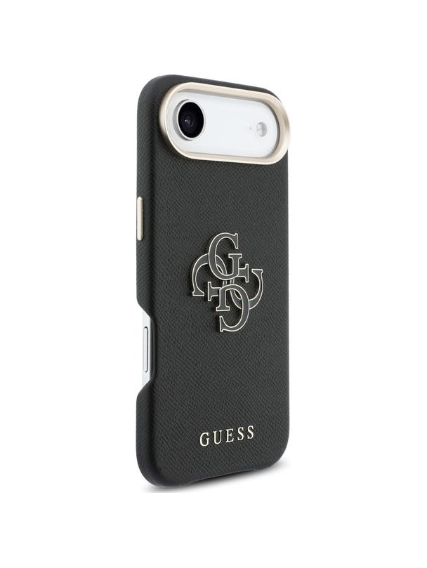 GUESS futerał do IPHONE 17 Air GUHCP17M5PS4RGGK (PU FW Resin Logo) czarny