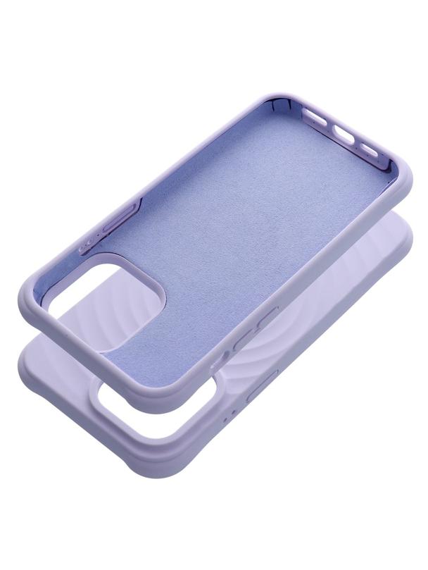 Silicone Zephyr Mag Cover kompatybilny z MagSafe do IPHONE 13 PRO liliowy
