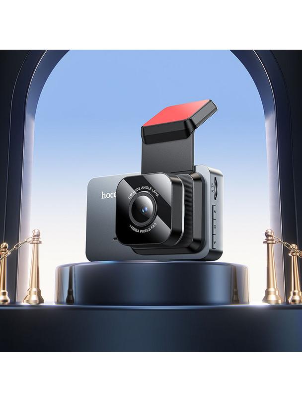Kamera samochodowa Hoco z wyświetlaczem 3" 720P/30 fps DV9 szara