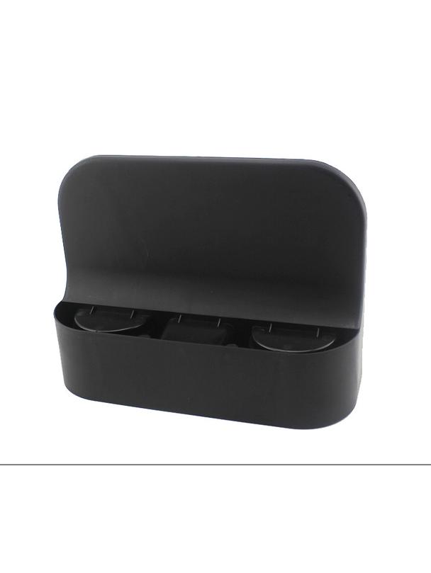 Uchwyt na kubki potrójny czarny