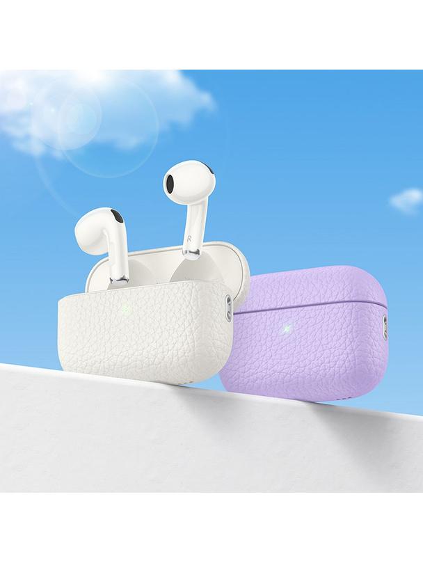 Słuchawki bezprzewodowe douszne Hoco TWS EQ15 fioletowe