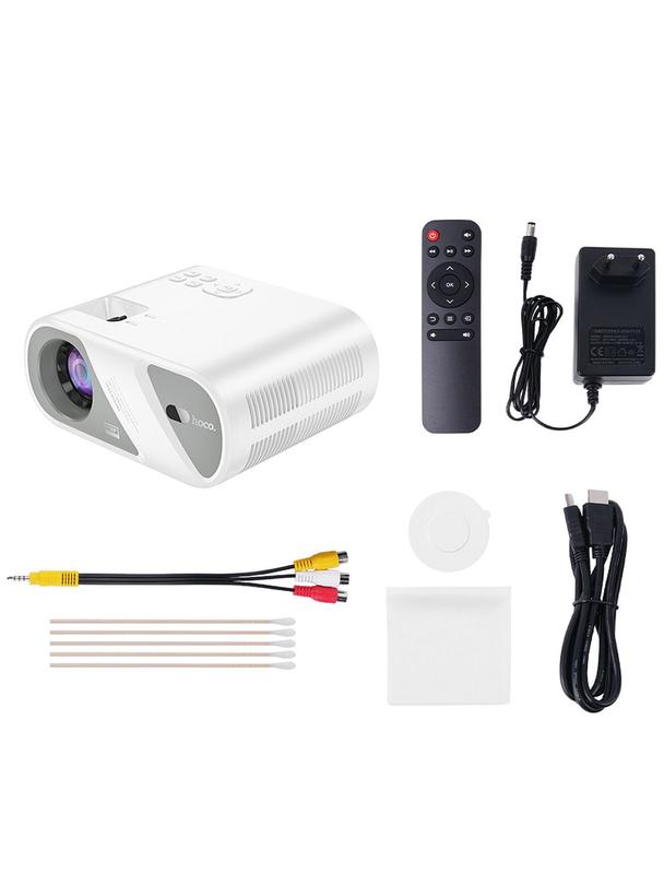 Projektor HD Ready Hoco Wi-Fi Bluetooth 720P DT1 biały
