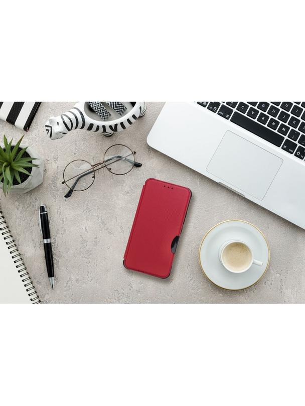 Kabura RAZOR Book do SAMSUNG A56 5G czerwony