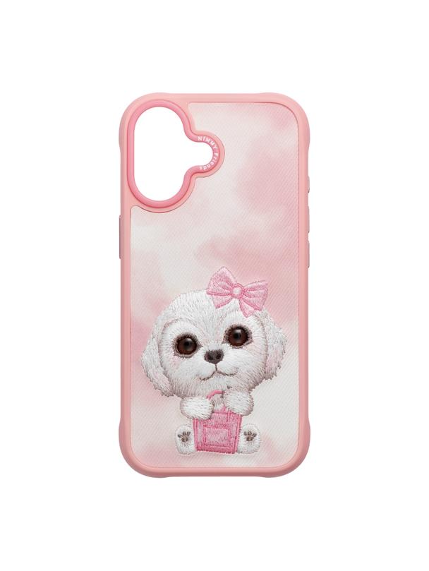 NIMMY futerał BIG EYED PET 2.0 Dog do IPHONE 17 różowy