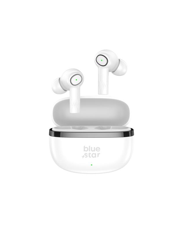 Słuchawki bezprzewodowe douszne Blue Star AC20C TWS ENC białe