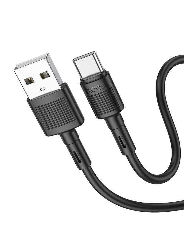 Kabel USB A do USB C Hoco 3A 1 m X83 czarny