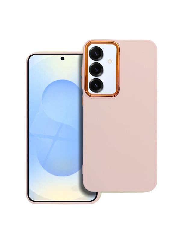 Futerał FRAME do SAMSUNG S25 Plus pudrowy róż