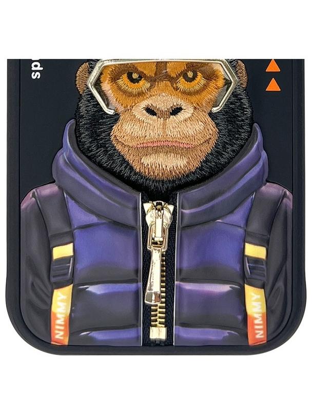 NIMMY futerał COOL&CUTE 2.0 Monkey do IPHONE 15 czarny