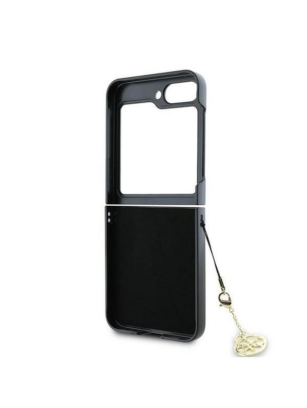 GUESS futerał do SAMSUNG Z Flip 6 GUHCZF6GF4GGR (HC PU 4G Charm) czarny