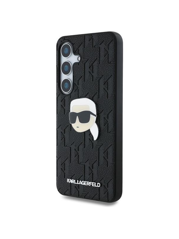 KARL LAGERFELD futerał do SAMSUNG S25 Plus KLHCS25MPGKLKIPK (PU Monogram K. Head Pin) czarny