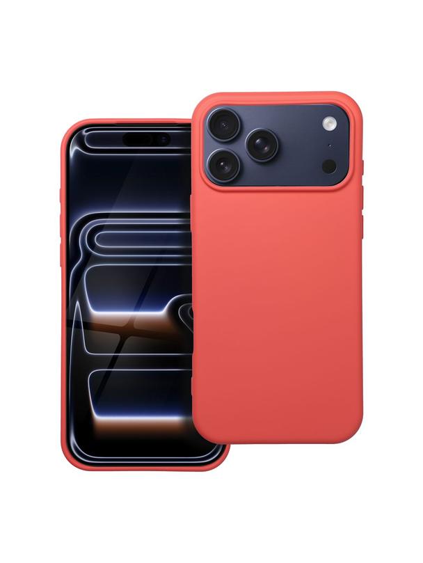 Futerał SILICONE do IPHONE 17 Pro Max brzoskwiniowy
