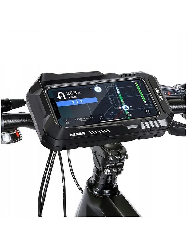 WILDMAN sakwa rowerowa na kierownicę 0,5L (4" - 7") FK4 czarna