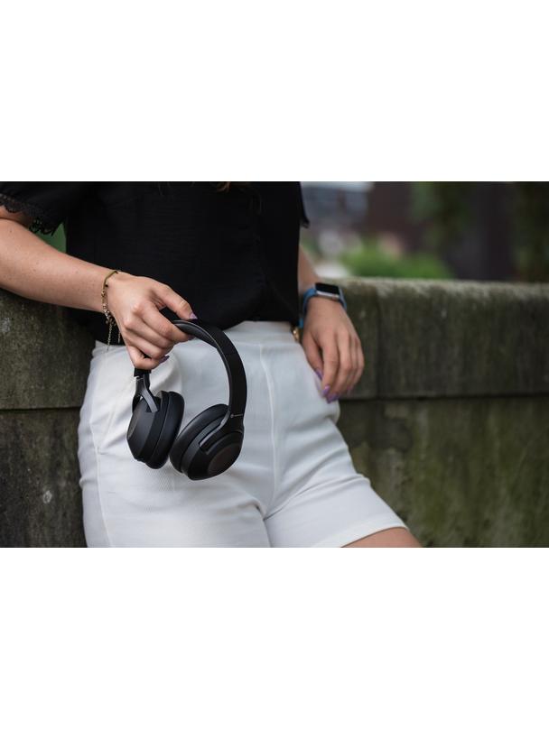 Słuchawki bezprzewodowe nauszne Forcell F-Audio Sonic Aura ANCczarne