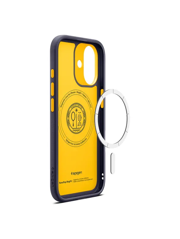 SPIGEN futerał NANO POP MAG kompatybilny z MagSafe do IPHONE 17 blueberry navy