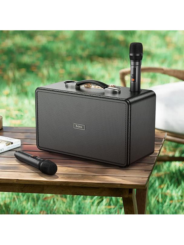 Zestaw do karaoke bluetooth 40W 6h Hoco HA8 czarny