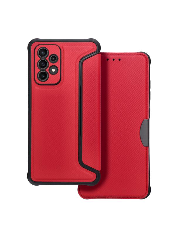 Kabura RAZOR Book do SAMSUNG A52 5G / A52 LTE ( 4G ) / A52s 5G czerwony