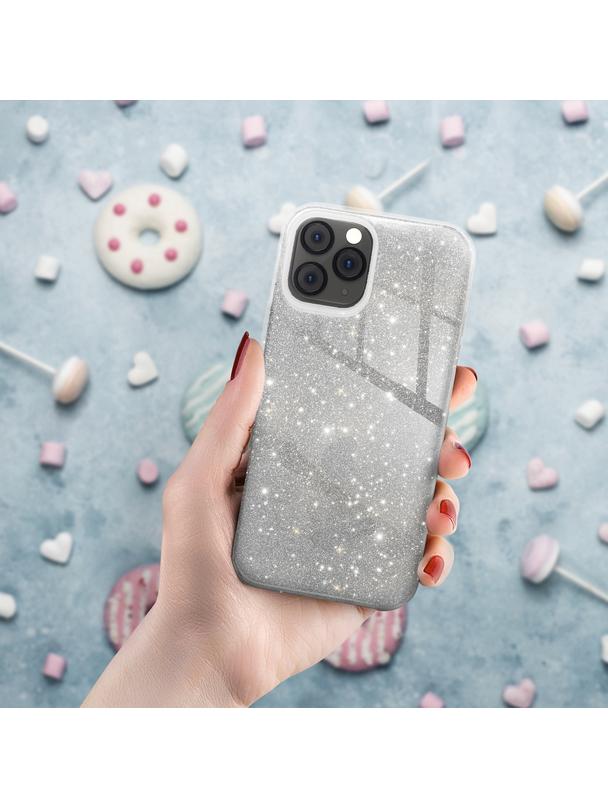 Futerał SHINING do XIAOMI Redmi Note 14 Pro Plus 5G srebrny