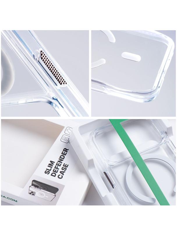ROAR futerał SLIM DEFENDER kompatybilny z MagSafe do IPHONE 15 transparentny
