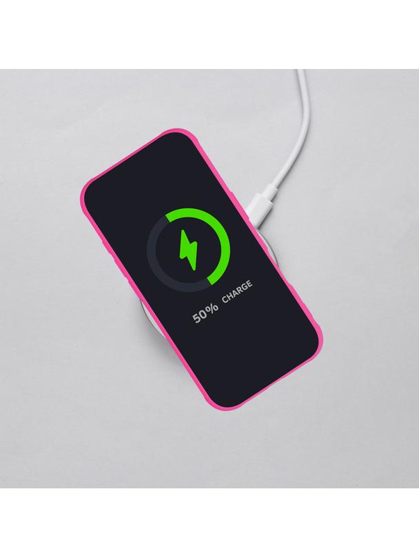 Futerał FULL MATTE MAG COVER kompatybilny z MagSafe do IPHONE 12 Pro różowy