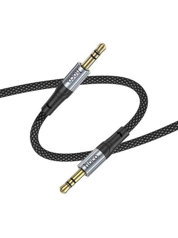 Kabel AUX Jack 3,5 mm do Jack 3,5 mm Hoco 1 m UPA26 czarny