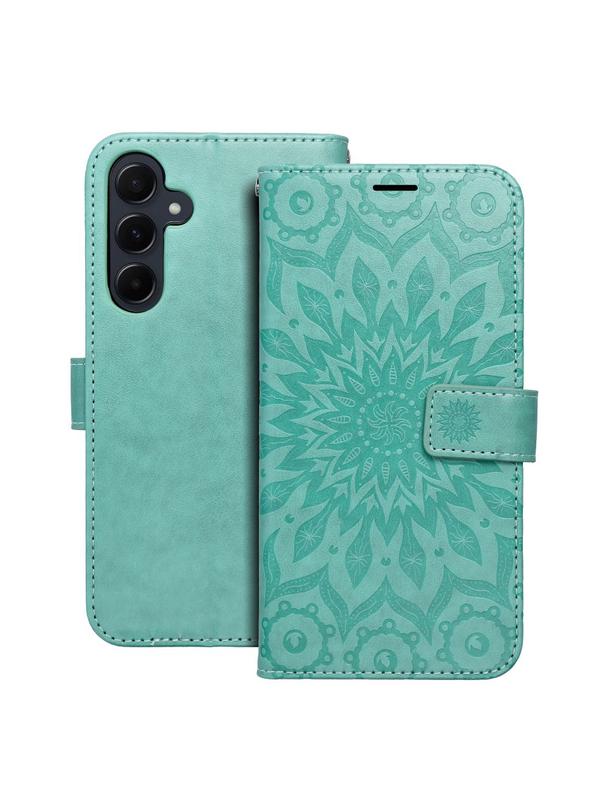 Kabura MEZZO Book do SAMSUNG A55 5G mandala zielony
