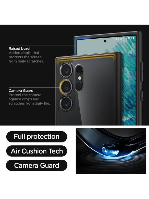 SPIGEN futerał ULTRA HYBRID do SAMSUNG S24 Ultra matte black