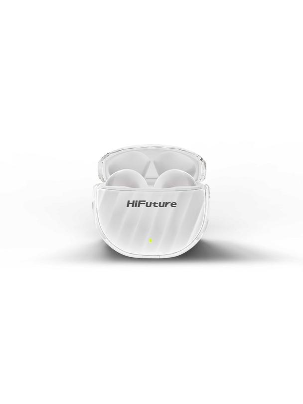 HIFUTURE słuchawki bezprzewodowe bluetooth TWS ENC IPX5 FLYBUDS3 Elegant białe