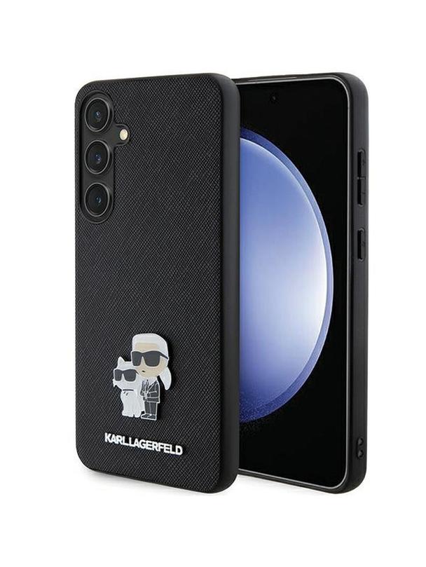 KARL LAGERFELD futerał do SAMSUNG S24 KLHCS24SPSAKCMPK (SAFFIANO KC PIN) czarny
