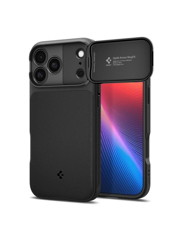 SPIGEN futerał OPTIK ARMOR MAG do IPHONE 17 Pro Max black