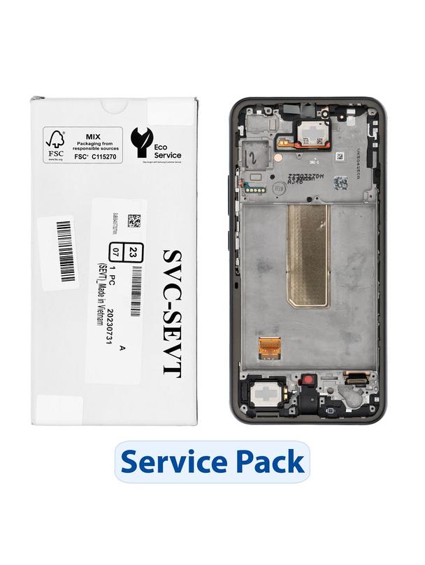 ServicePack Wyświetlacz LCD do SAMSUNG A34 5G A346B GH82-31201A