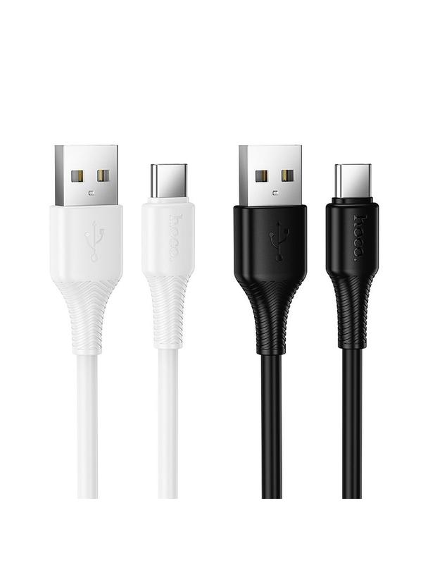 Kabel USB A do USB C Hoco 3A 1 m X120 czarny