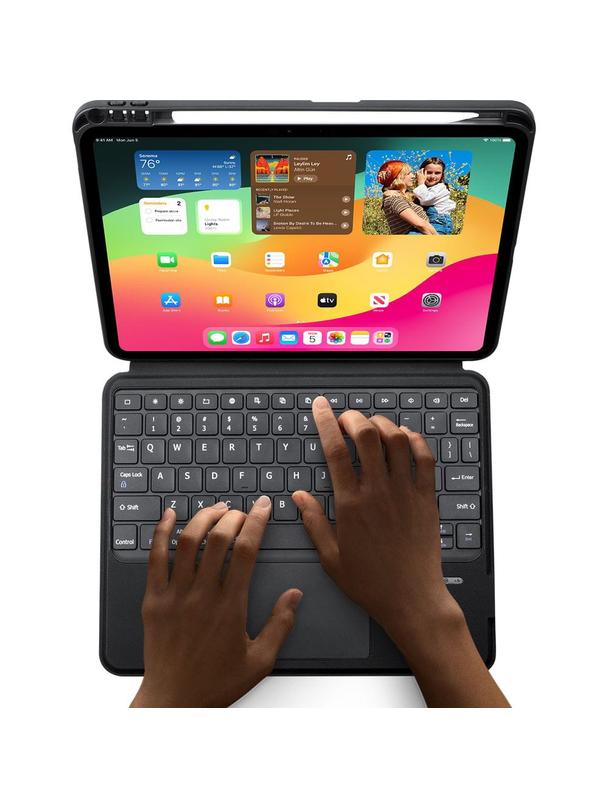 DUX DUCIS etui DK składane z klawiaturą bezprzewodową do iPad Pro 11 (2024) czarne