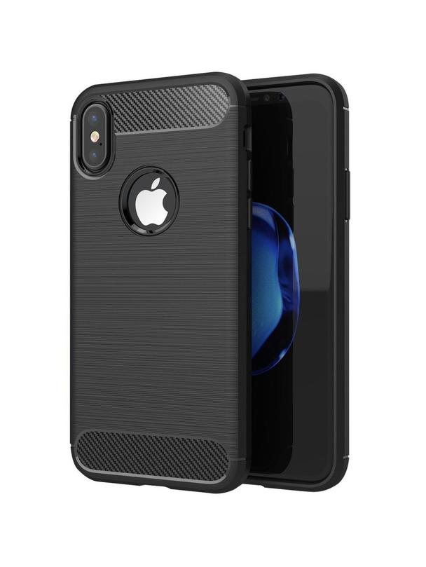 Futerał CARBON do IPHONE XS MAX czarny
