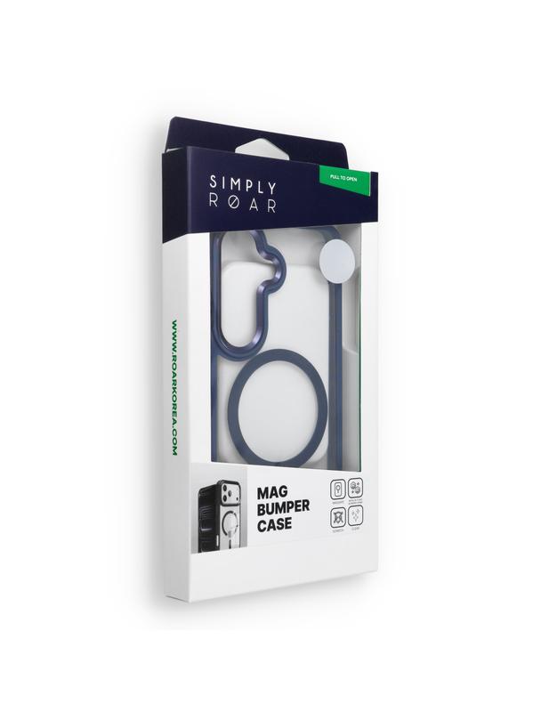 ROAR futerał MAG BUMPER kompatybilny z MagSafe do SAMSUNG S26 Plus niebieski