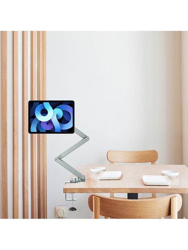 WiWU - Regulowana i obracana aluminiowa podstawka/ramię pod tablet ZM001