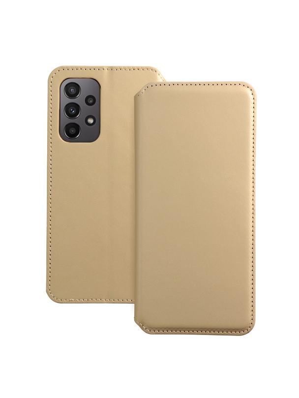 Kabura DUAL POCKET Book do SAMSUNG A23 5G złoty