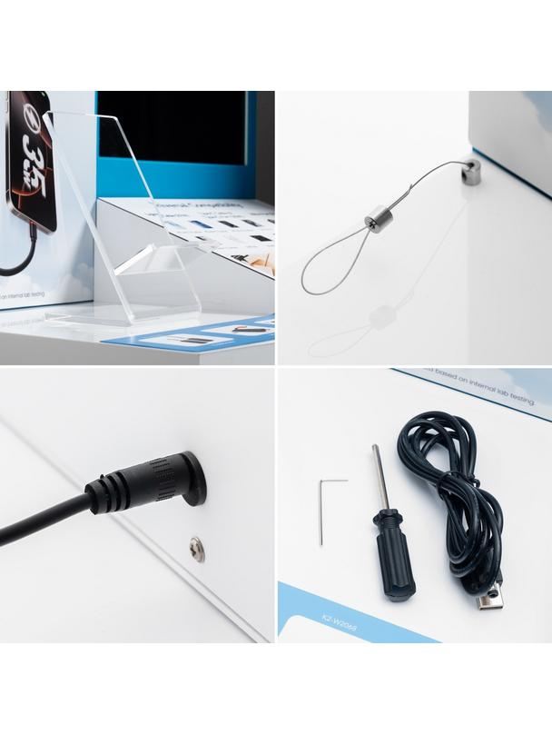 VEGER stand akrylowy z wyświetlaczem